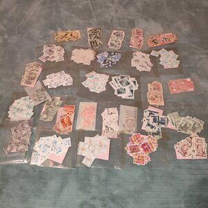 30 x 25 = 750 pcs Stamps for Stamp Art Crafting Scrapbooking Creativity Lot